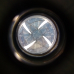 Polyhedron prototype 2.0 - (View through eyehole)